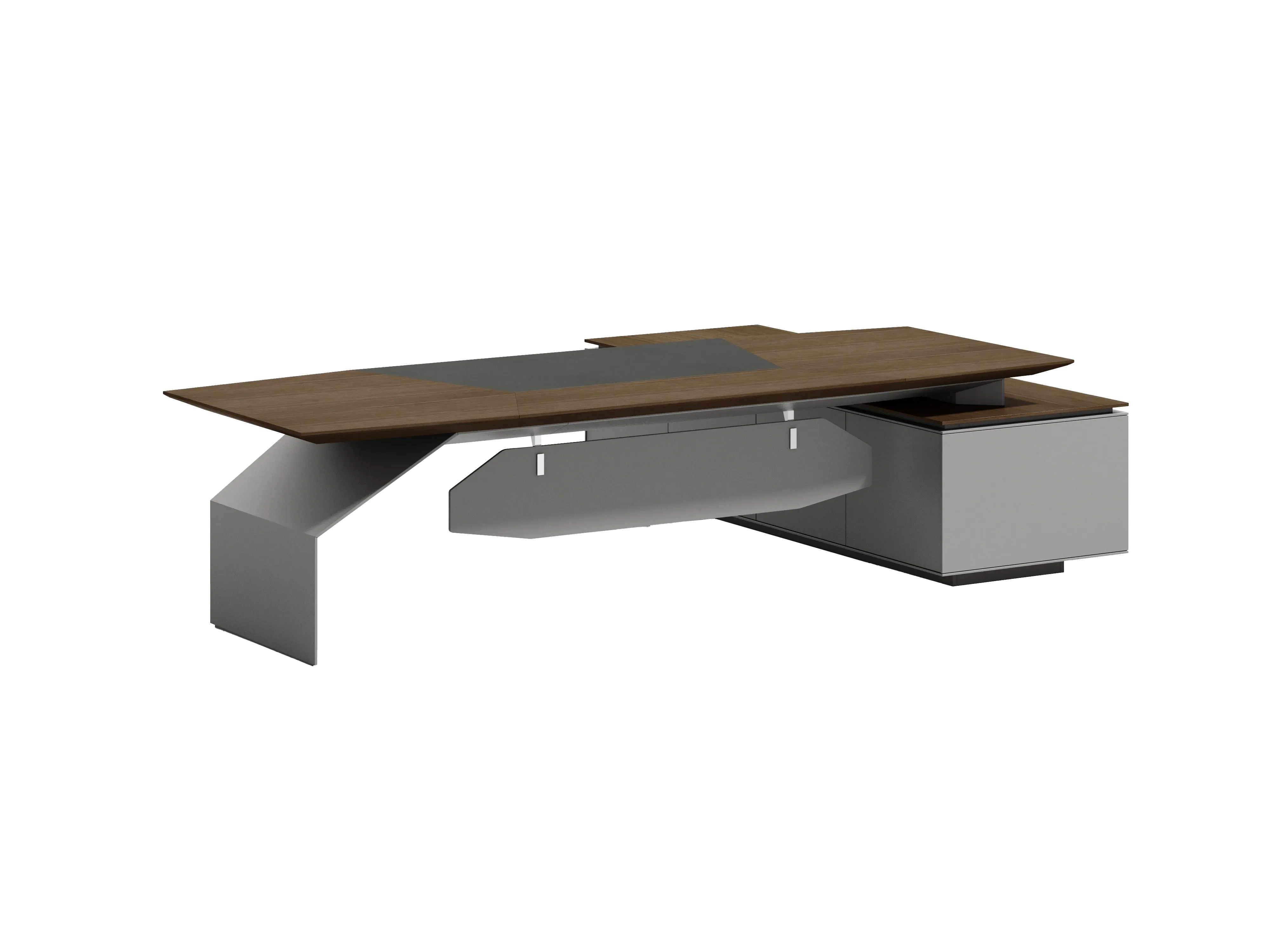 Lorenzo Executive 2.8m Desk Left